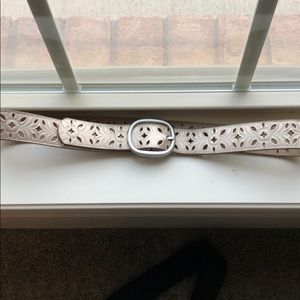 Fossil Gold Leather belt - Large